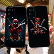 Cool Avengers Marvel Deadpool Soft Black Silicon TPU Cell Phone Case For OPPO A96 RENO 10 8 7 6 5 4 6.6 X T Z F21 X2 Find X3 Pro Plus Zoom Lite 5G