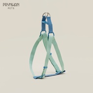 PRYNWAN Pets - Dog Harness Two Tone สายรัดหน้าอก สัตว์เลี้ยง สีมิ้นต์-น้ำเงิน