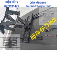 [Genuine] NB P6 45 - 75 Inch Arm TV Mount - Left and Right Rotation in Many Angles