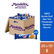 [Carton Sale] Oreo Double Stuff New York Cheesecake Sandwich Biscuits 131G