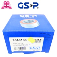 GSP Proton Wira ALL Models/ Satria GTI, Putra 1.3, 1.5, 1.6 Front (Depan) Wheel Bearing (9840183)