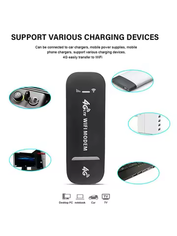 4G LTE USB Modem Dongle Unlocked WiFi Wireless Network Adapter Hotspot Router
