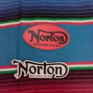 STICKERS - NORTON - OLD MOTORCYCLE