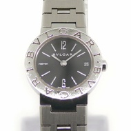 BVLGARI 女士正裝腕錶 BB23SS 黑色錶盤腕錶