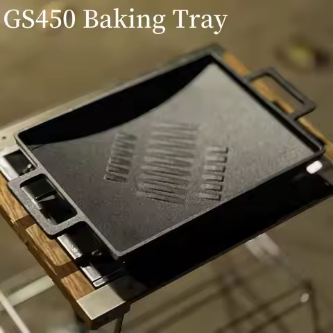 Outdoor Camping Baking Tray Barbecue Grill Tray GS450 Stove Accessories IGT Table Accessories Outdoo