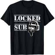 Locked Sub Submissive Chastity Fetish Bdsm Retro T-Shirt