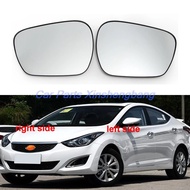 For Hyundai Elantra 2011-2016 Car Accessories Exterior Side Mirrors Reflective Lens Rearview Mirror 
