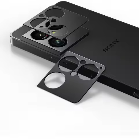 Aluminum Metal Camera Protectors for Sony Xperia 1 VIII Hollow Lens Screen Protector For SONY Xperia
