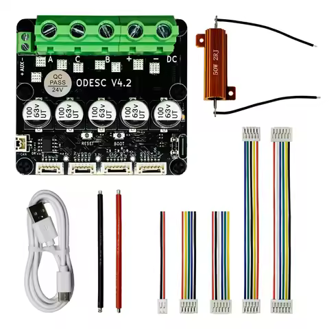 SEQURE ODESC V4.2 Brushless Servo Motor Controller Machine Parts Based on ODrive3.6 Upgrade Compatib