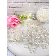 Pearl ribbon beads pearl ribbon beads 20 grams (contents +-22 beads)