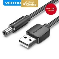 Vention USB to DC 5.5mm Charging Cable 28 AWG for Hub Mini Fan Table Lamp