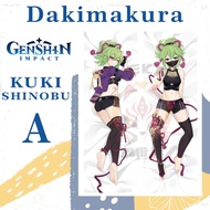 Dakimakura KUKI SHINOBU Genshin Impact - KUKI SHINOBU Waifu Husbu Anime pillowcase