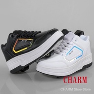 【Original Quality】New Roller Skate Shoes Kids Heelys Shoes 2023 Children Fashion Casual Sports Toy G