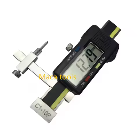 -10mm - +10mm Digital Gap & Step Gauges with Flat Measuring Face Step&Gap Gauge Electronic Digital S