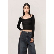 Coffee Run 2 Piece Top in Black *US*