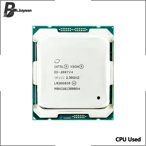 Intel Xeon Used 2697V4 E5 2697 V4 CPU processor 2.3GHz 18-Core LGA 2011-3