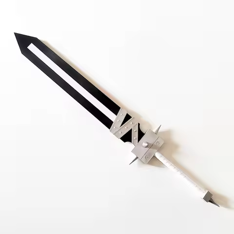 47'' Anime Soul Eater Crona Cosplay Sword Props Demon Swordsman Dark Envoy Accessories for Halloween