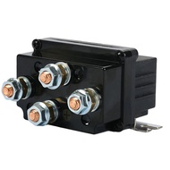 [jwerlyday]1 PCS Black Universal 12V 500A Winch Remote Contactor 12000 Pounds Winch Control Solenoid