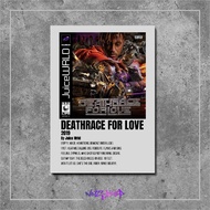Wooden Poster Wooden Poster Room Decoration Cover Music Album Deathrace For Love Juice Wrld Wall Dec