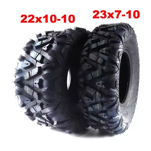 10-inch tubeless tire front wheel 23x7.00-10 rear wheel 22X10-10 outer tire four-wheel ATV GOKART ka