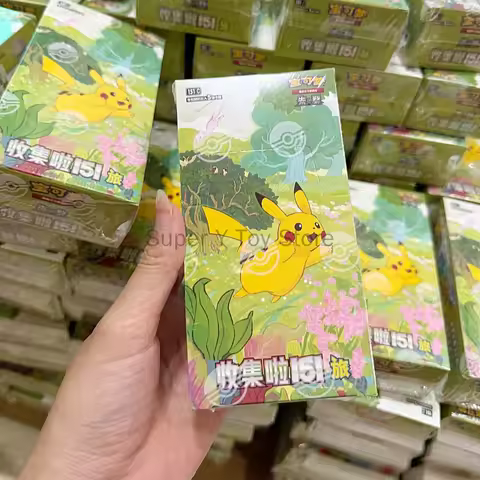 Pokemon 151 Booster Pack Original Sealed Trading Cards Collection 151 Trip Trading Card Game For Hob