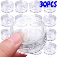 3g/7g/10g Transparent Sample Jewelry Storage Box - Nail Arts Makeup Cream Mini Empty Containers