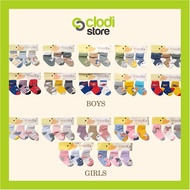 Baby Socks 3 psg Winteku SNI 3pcs Newborn Baby Socks Baby Socks size 0-6 Months