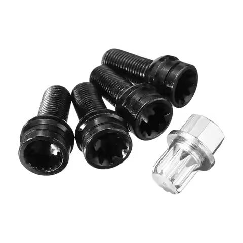 A20K- Wheel Locking Nuts Bolts Set For VW A3 A4 A5 Bora M14x1.5 8D0601139F Wheel Stud Bolt Locks