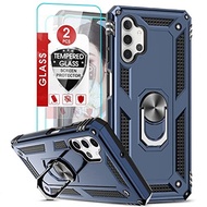 ▶$1 Shop Coupon◀  Samsung Galaxy A32 5G Case, A32 5G Phone Case with [2 Pack] Tempered Glass Screen