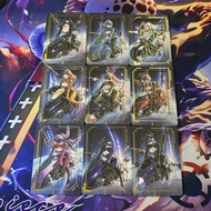 One Piece Paper Card Holder Dragon Card Club Locomotive Series a Set of 9 Collection Cards Open Wind