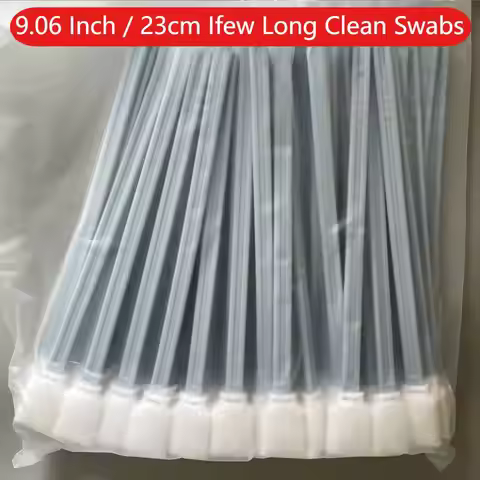 9 Inch 23cm Cleaning Swabs Stick Clean Cotton Sponge Kit for Epson Mimaki Printer DX4 Xp600 Dx5 Dx7