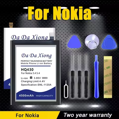 HE340 HE354 HE338 Battery For Nokia Sirocco Asha C2 2 3.1 3.4 5 5.4 6 N6 6.1 7 7.1 8 9 X71 N78 N79 6