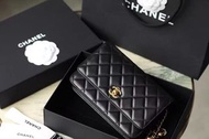 CHANEL WOC 羊皮 單肩斜跨包