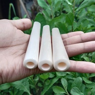 Once pipa cangklong tulang gajah model oval panjang 12 cm