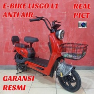 SEPEDA LISTRIK LISGO L 1 SEPEDA LISTRIK ANTI AIR sepeda listrik murah