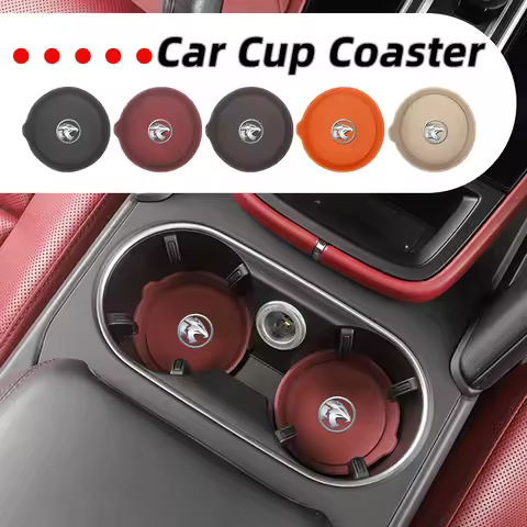 Car Coaster Mug Drinking Pad Cup Non-Slip Mat Accessories Pads For Proton Exora Iriz R3 Wira Saga Sa