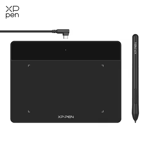 XPPen Graphics Tablet Deco Fun XS Digital Drawing Pen Tablet with 8192 Levels for OSU Online Educati