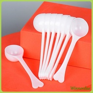 WINN 50pcs 3g Long Handle Measuring Spoon Milk Powder Spoons Coffee Teaspoon Protein Powder Scoop Ki