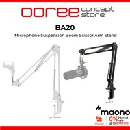 MAONO BA20 /BA37 Microphone Sunspension Boom Scissor Arm Stand with Flexible & Adjustable Design for