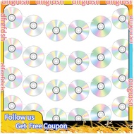 【D&F】CD Paper Banners 8pcs 90s Retro Disco Hanging Garlands 90' S Birthday Party Music Wall Decorati