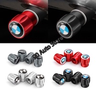 4PCS For BMW M Power AC Alpina Hartge F10 F20 Metal Car Emblem Wheel Tire Valve Caps Tyre Rim Stem C