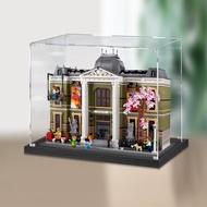 Lego Storage Box Acrylic Display Case For 10326 Natural History Museum Popmart Labubu Figure Collect
