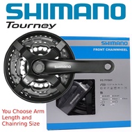 Crank Shimano 3 Speed FC-TY501 Ratio 42T/48T