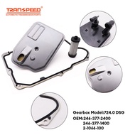 724.0 DSG Transmission Oil Filters Pan Gasket Kit 246-377-2400 For MERCEDES BENZ