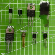 BS170 BS250 BU505 BYW51 FT0601 CP106D ED592K transistor