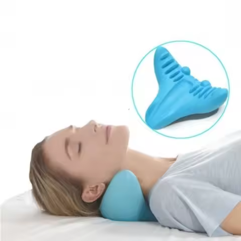 Neck Shoulder Relaxer Head Cervical Spine Massage Pillow Gravity Acupressure Neck Shoulder Neck Pain