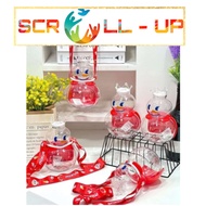 700ml Mixue Tumbler Drinking Bottle Holder with Mixue Strap Viral Drinking Bottle/Tumbler