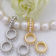 AG00031 [14K Gold-Clad Accessories] 14K Ancient Gilt Accessories Running Ring Bracelet Necklace diy 