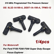 9L3Z-1A189-A 315MHz TPMS Programmed TPMS Sensor For F150  Fiesta Flex Focus Fusion Mustang Lincoln 9
