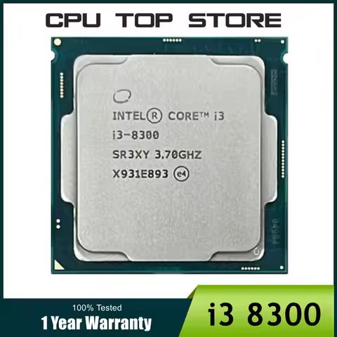 Intel Core i3 8300 3.7GHz 4-core LGA 1151 CPU Processor